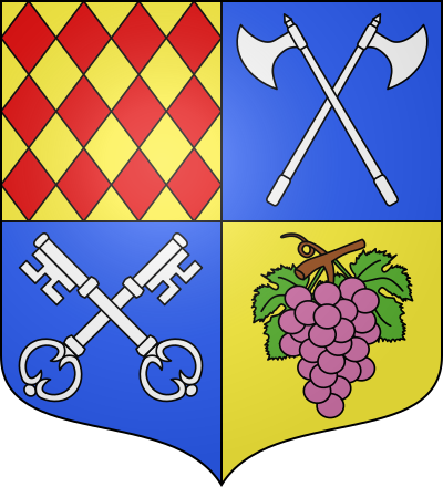 Blason de la commune Bonneuil