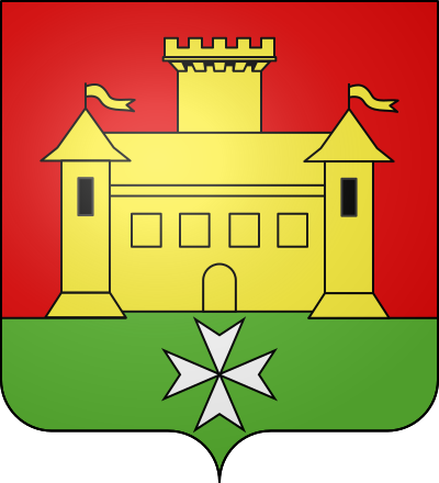 Blason de la commune Châteaubernard