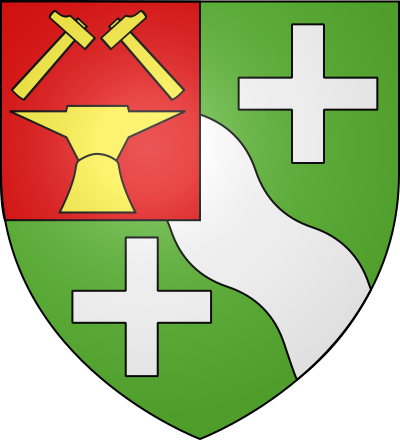 Blason de la commune Combiers