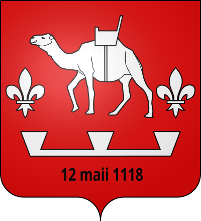 Blason de la commune La Couronne
