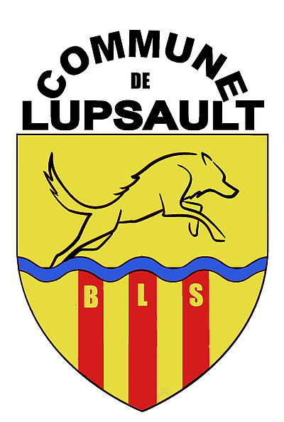 Blason de la commune Lupsault