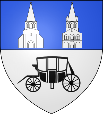 Blason de la commune Roullet-Saint-Estèphe