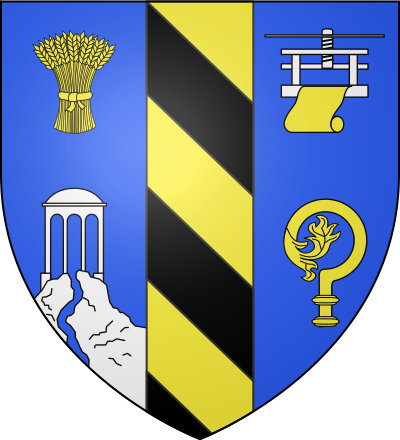 Blason de la commune Saint-Séverin
