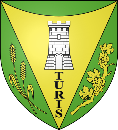 Blason de la commune Tourriers