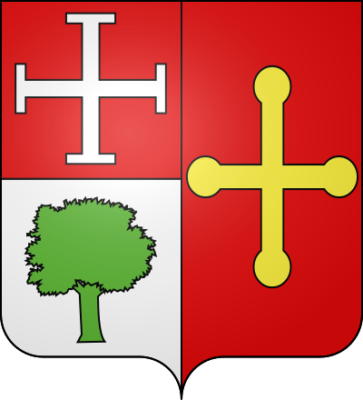 Blason de la commune Villebois-Lavalette