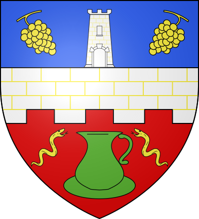Blason de la commune Brizambourg