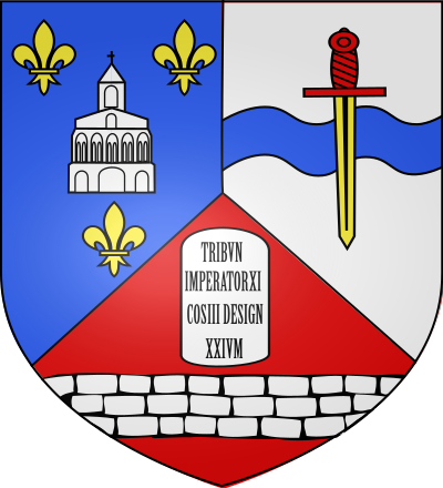 Blason de la commune Chadenac