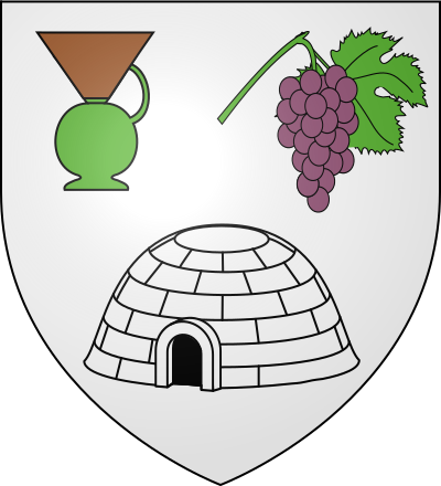 Blason de la commune La Chapelle-des-Pots