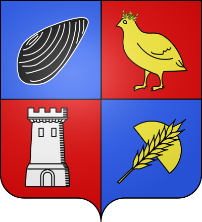 Blason de la commune Charron