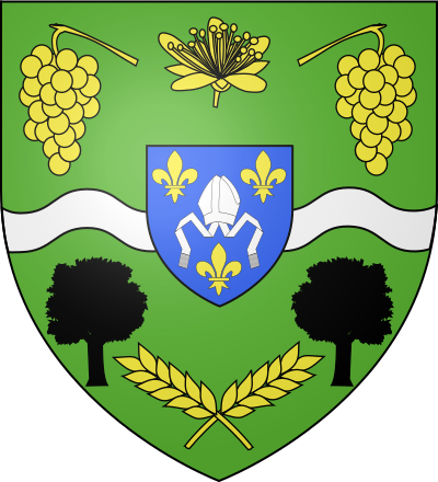 Blason de la commune Chérac