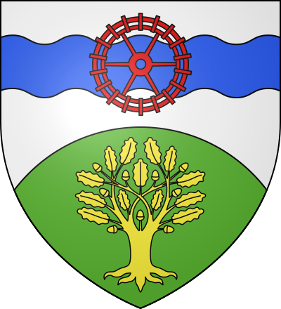 Blason de la commune La Clotte
