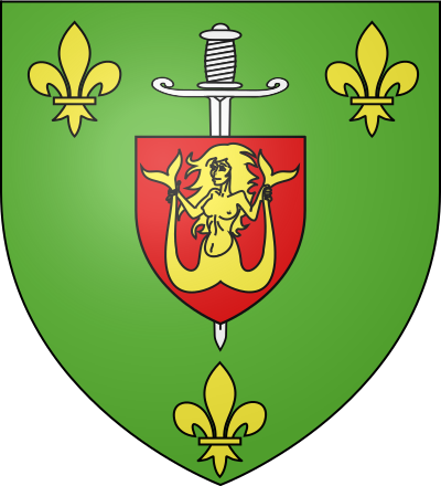 Blason de la commune Gourvillette