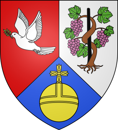 Blason de la commune Jarnac-Champagne