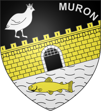 Blason de la commune Muron