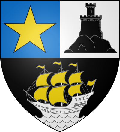 Blason de la commune Rochefort