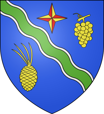 Blason de la commune Saint-Aigulin