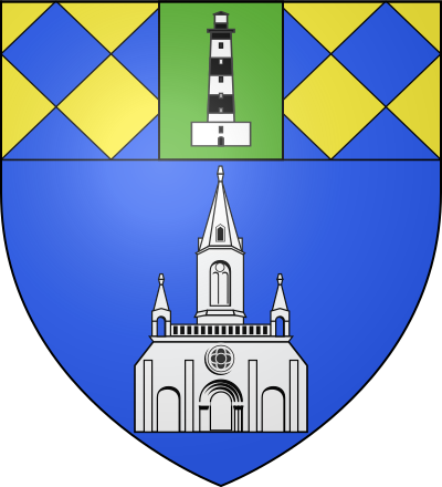 Blason de la commune Saint-Denis-d'Oléron