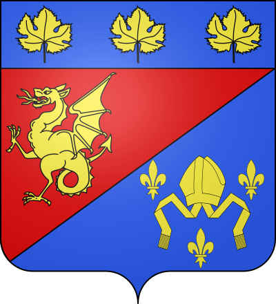 Blason de la commune Saint-Georges-des-Agoûts