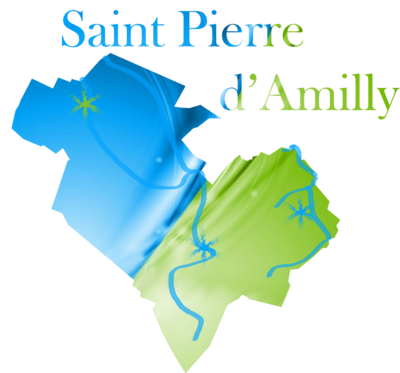 Blason de la commune Saint-Pierre-d'Amilly