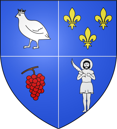 Blason de la commune Saint-Xandre