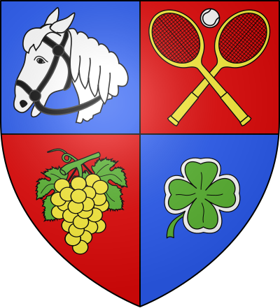 Blason de la commune Sainte-Gemme