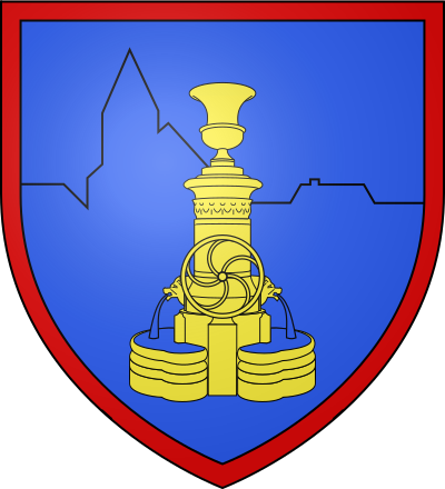 Blason de la commune Augy-sur-Aubois