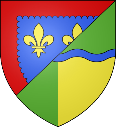 Blason de la commune Saint-Just