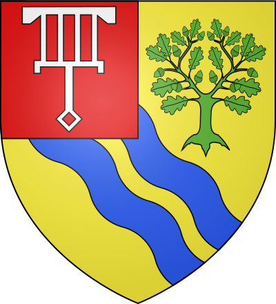 Blason de la commune Saint-Laurent