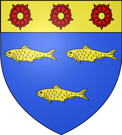 Blason de la commune Saint-Martin-d'Auxigny