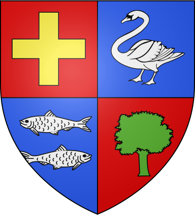 Blason de la commune Saint-Saturnin
