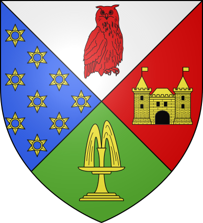 Blason de la commune Sens-Beaujeu
