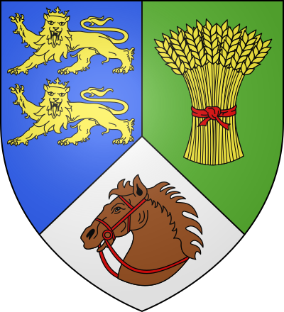 Blason de la commune Sury-ès-Bois