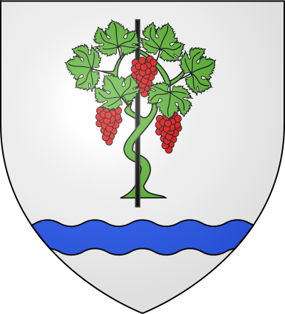 Blason de la commune Vignoux-sur-Barangeon