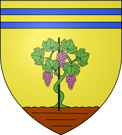Blason de la commune Vinon