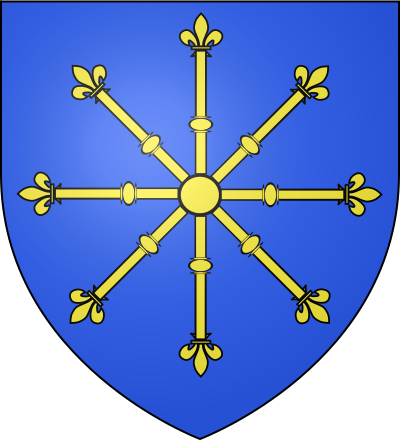Blason de la commune Les Angles-sur-Corrèze