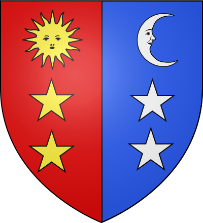 Blason de la commune Aubazines