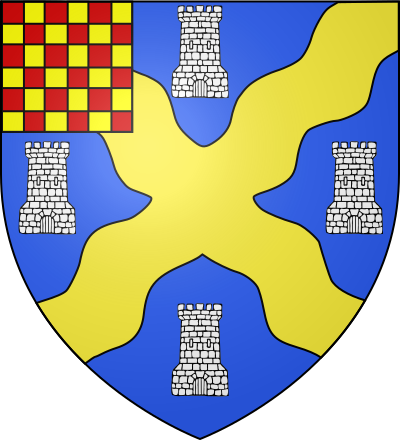 Blason de la commune Chapelle-Spinasse
