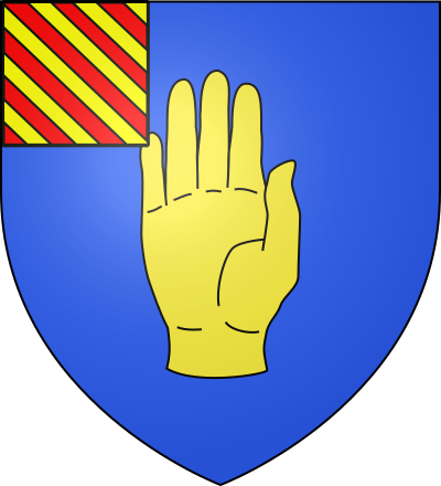 Blason de la commune Le Chastang