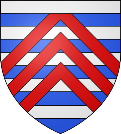 Blason de la commune Chasteaux