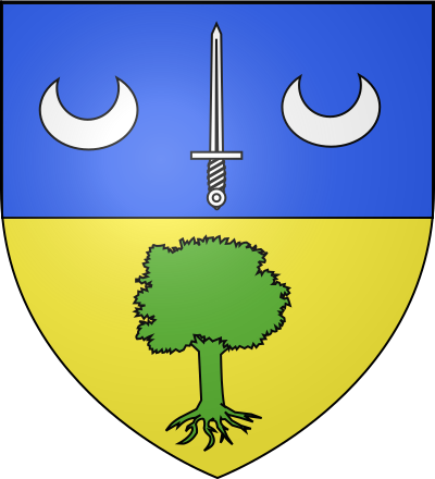 Blason de la commune Cublac
