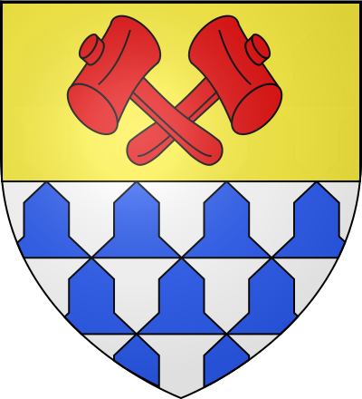 Blason de la commune Gros-Chastang