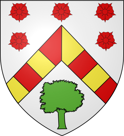 Blason de la commune Laroche-près-Feyt