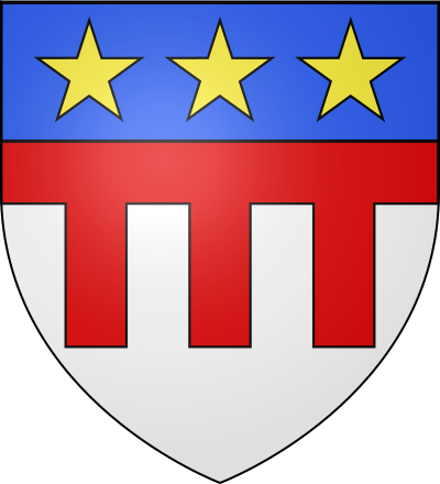 Blason de la commune Lissac-sur-Couze