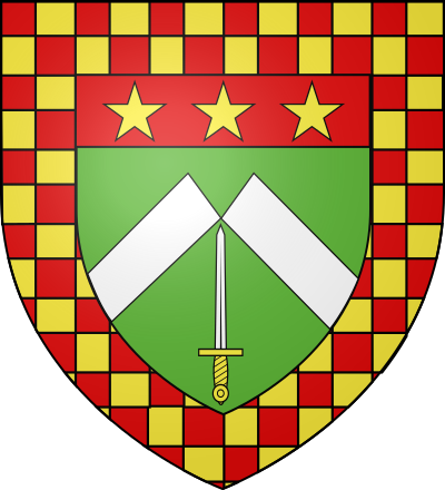 Blason de la commune Marcillac-la-Croisille