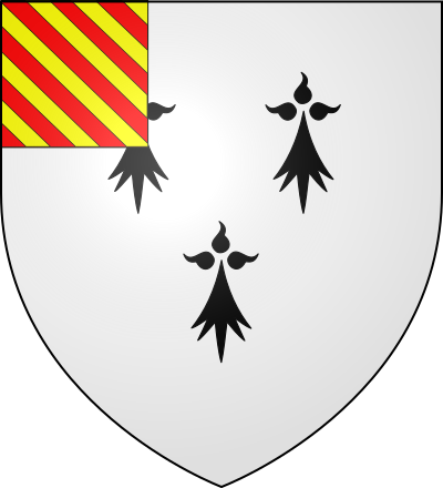 Blason de la commune Saint-Cernin-de-Larche