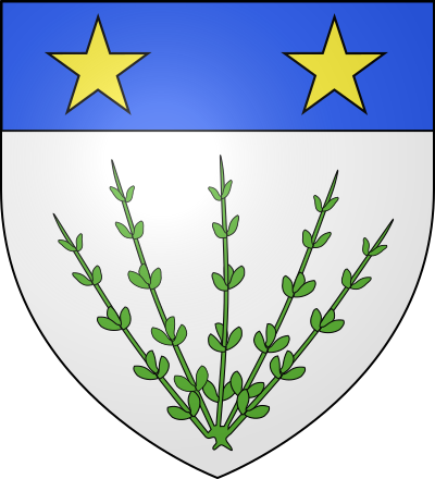 Blason de la commune Saint-Clément