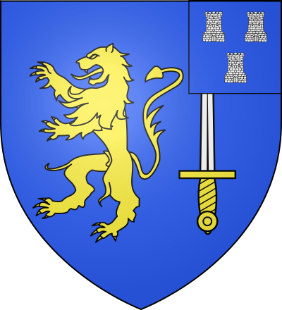 Blason de la commune Saint-Cyr-la-Roche