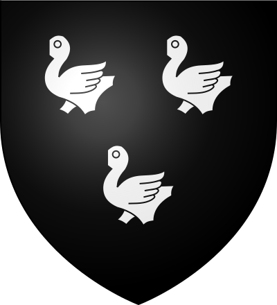 Blason de la commune Saint-Hilaire-les-Courbes