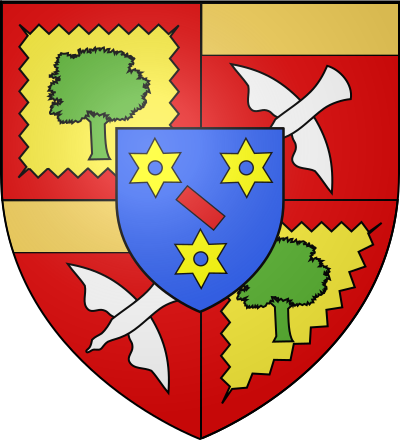 Blason de la commune Saint-Merd-les-Oussines