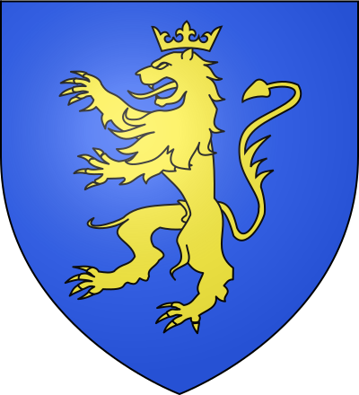 Blason de la commune Saint-Pantaléon-de-Lapleau